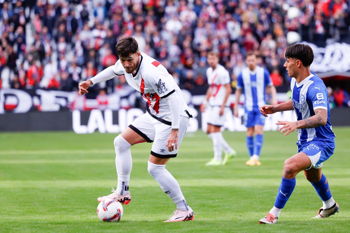 Rațiu este la al doilea sezon consecutiv pentru Rayo Vallecano