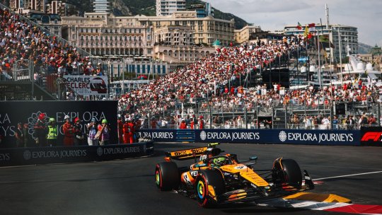Lando Norris pleacă din pole position în Marele Premiu de la Monaco