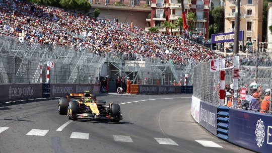 Lando Norris, învingător la Monte Carlo. Britanicul se apropie de liderul clasamentului mondial al piloților