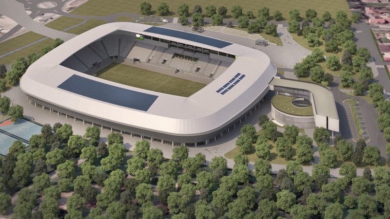 Așa va arăta noul stadion din Oradea, conform proiectului