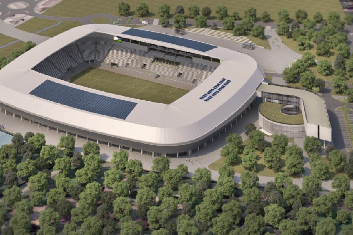 Așa va arăta noul stadion din Oradea, conform proiectului