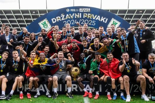 Se pregătește de Champions League! Românul devenit campion în Slovenia a câștigat și titlul de golgheter