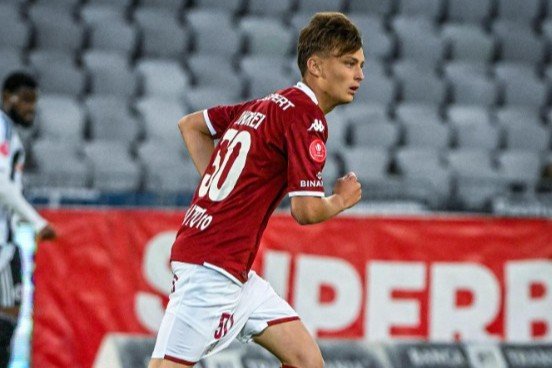 Andrei Șucu l-a înlocuit pe Alex Dobre în finalul partidei de pe Cluj Arena