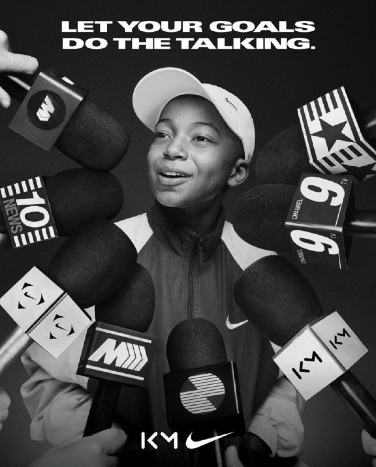 Fotografia postată de Mbappe în mediul virtual