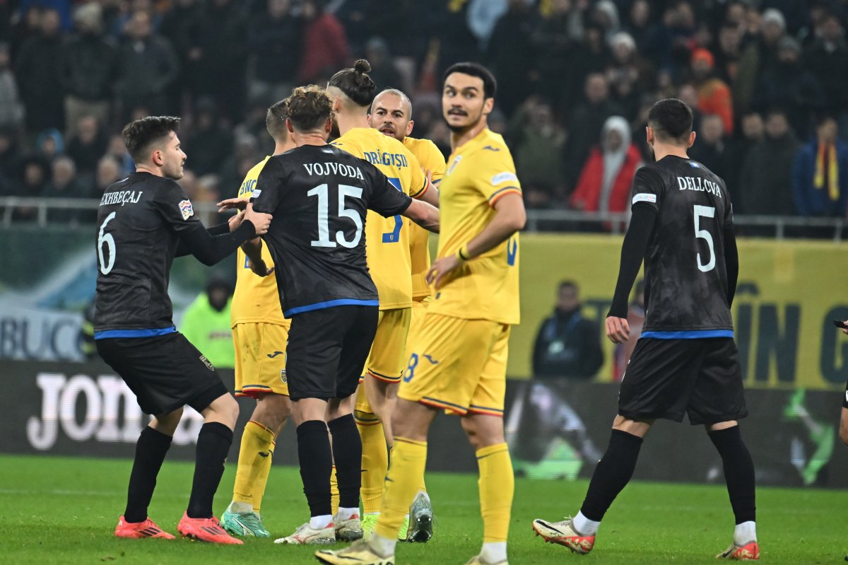 Meciul România - Kosovo s-a întrerupt în minutul 90+2