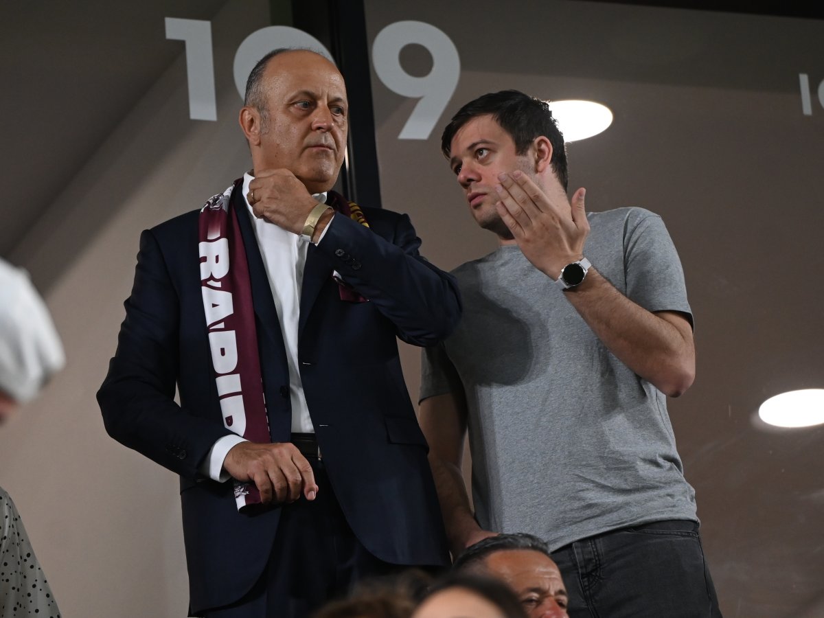 Dan Șucu și Victor Anglescu l-au adus pe Șumudică antrenor la Rapid în luna august a anului trecut