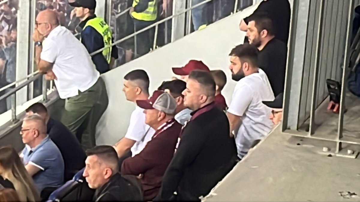 Dan Șucu a asistat la Universitatea Craiova - Rapid 1-2. Victor Angelescu a lipsit surprinzător