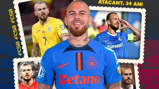 OFICIAL | E gata! FCSB l-a prezentat pe Denis Alibec