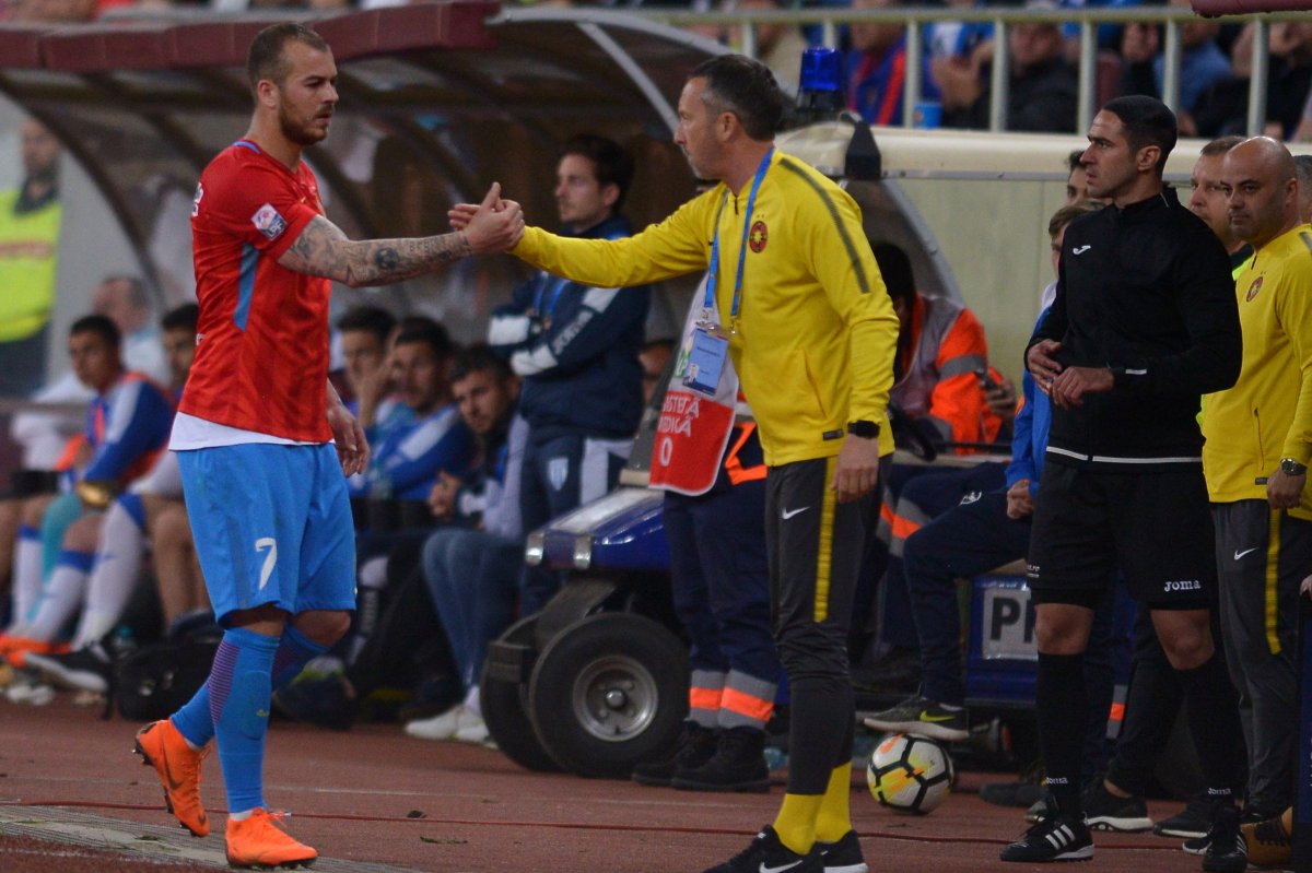 Denis Alibec și MM Stoica, în prima aventură a lui Alibec la FCSB