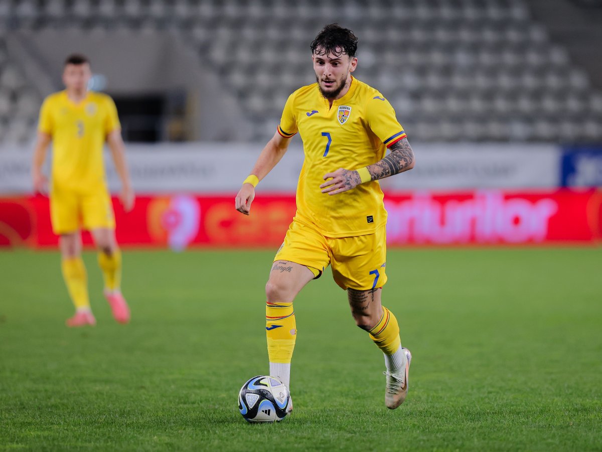 Ianis Stoica este un jucător de bază pentru naționala U21