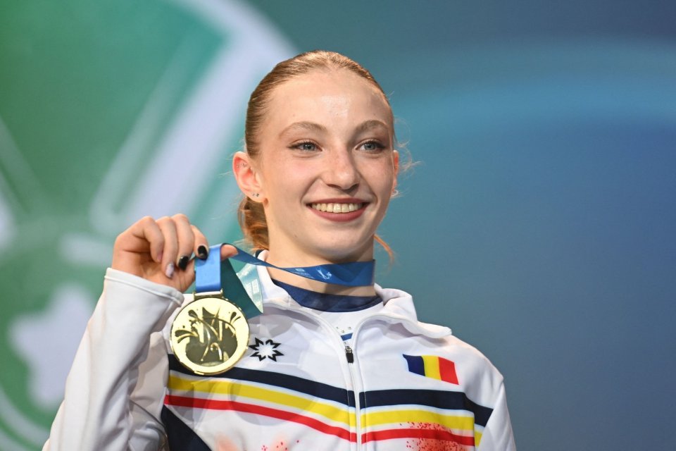 Ana Maria Bărbosu a obținut toate medaliile la Europenele de la Leipzig