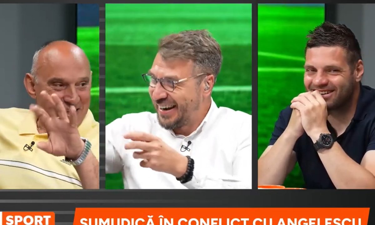 Distracție mare cu declarațiile lui Șumudică, în studioul I AM SPORT LIVE