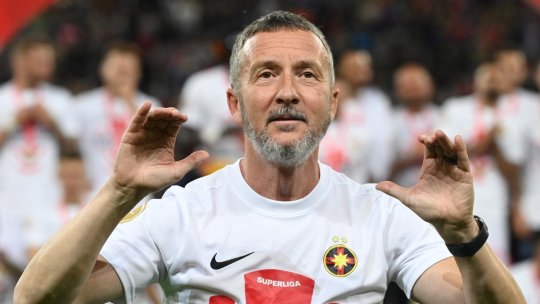 Mesajul lui MM Stoica, după ce a fost suprins făcând gesturi obscene la FCSB - Dinamo