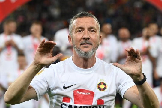 Mesajul lui MM Stoica, după ce a fost suprins făcând gesturi obscene la FCSB - Dinamo