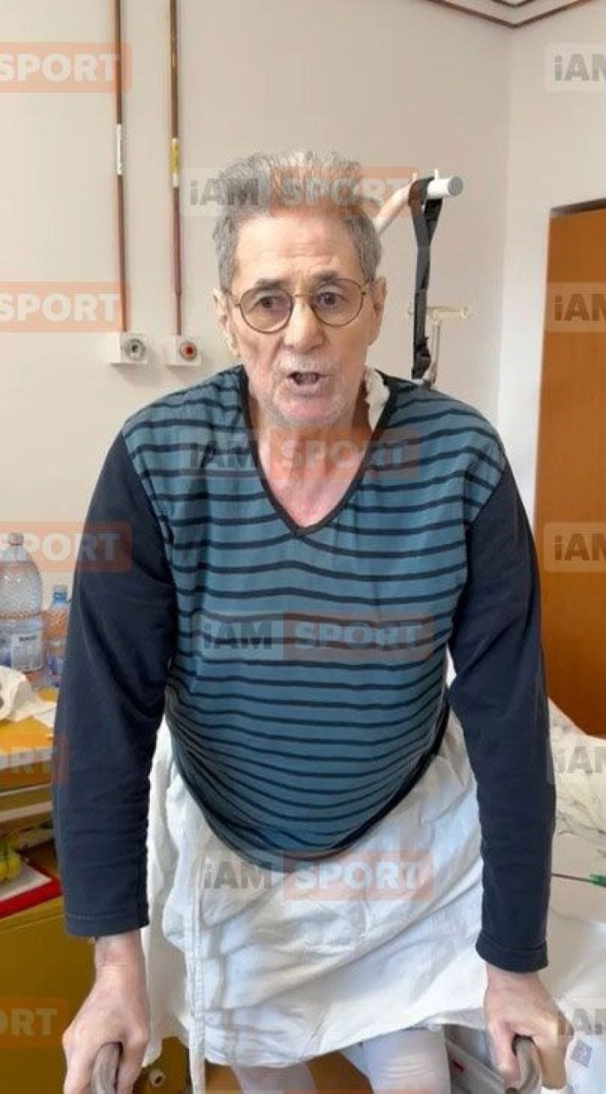 Cornel Dinu a fost vizitat în spital, anul trecut, după operație