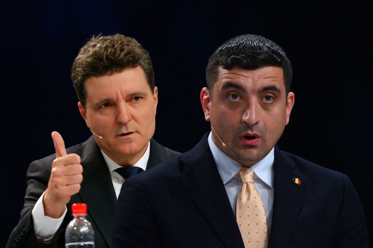 Nicușor Dan și George Simion au participat la prima dezbatere televizată, joi seară