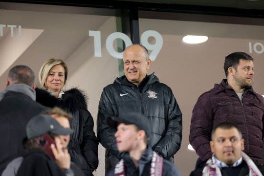 Dan Șucu, vizită fulger în cantonamentul Rapidului. Ce i-a anunțat pe fotbaliști