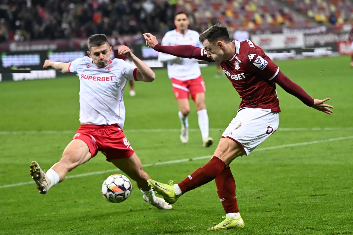Rapid a câștigat ultimul duel cu Dinamo, 1-0