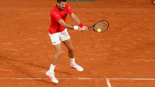 Novak Djokovic, calificat în optimile de finală la Roland Garros