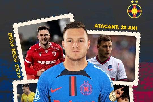 Dennis Politic, primul mesaj după ce a semnat cu FCSB
