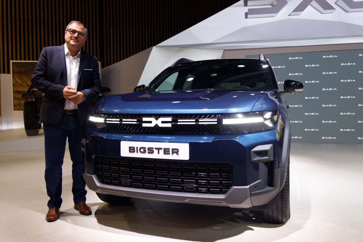 Dacia Bigster, prezentată de Denis Le Vot, managerul general al mărcii Dacia