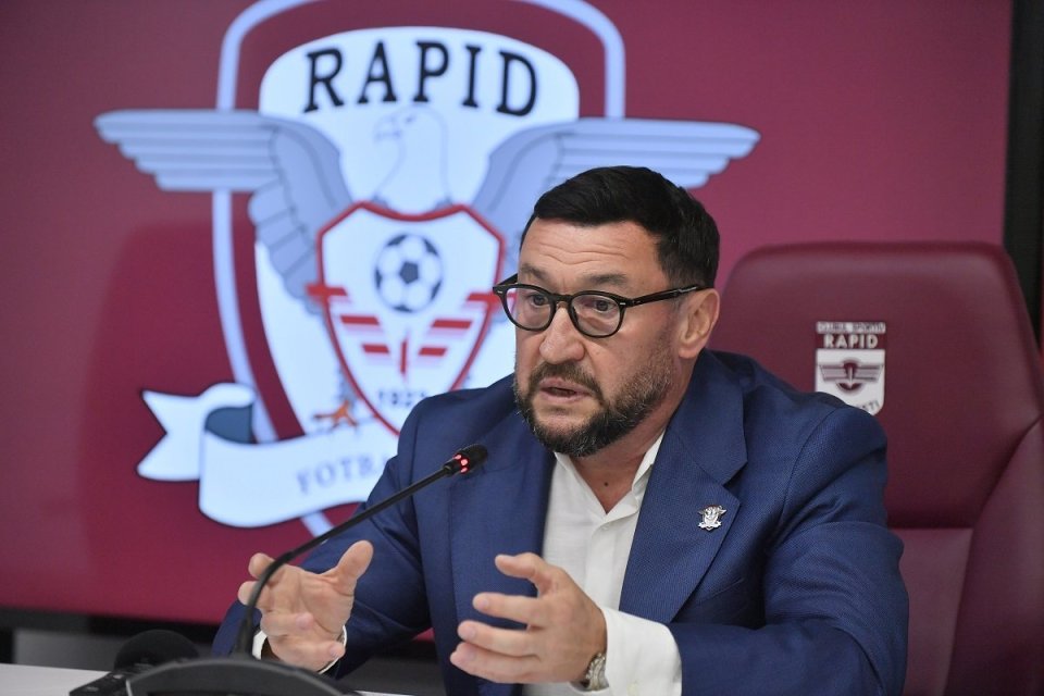Rapid s-a despărțit oficial de Viorel Moldovan: ”A fost o perioadă intensă”