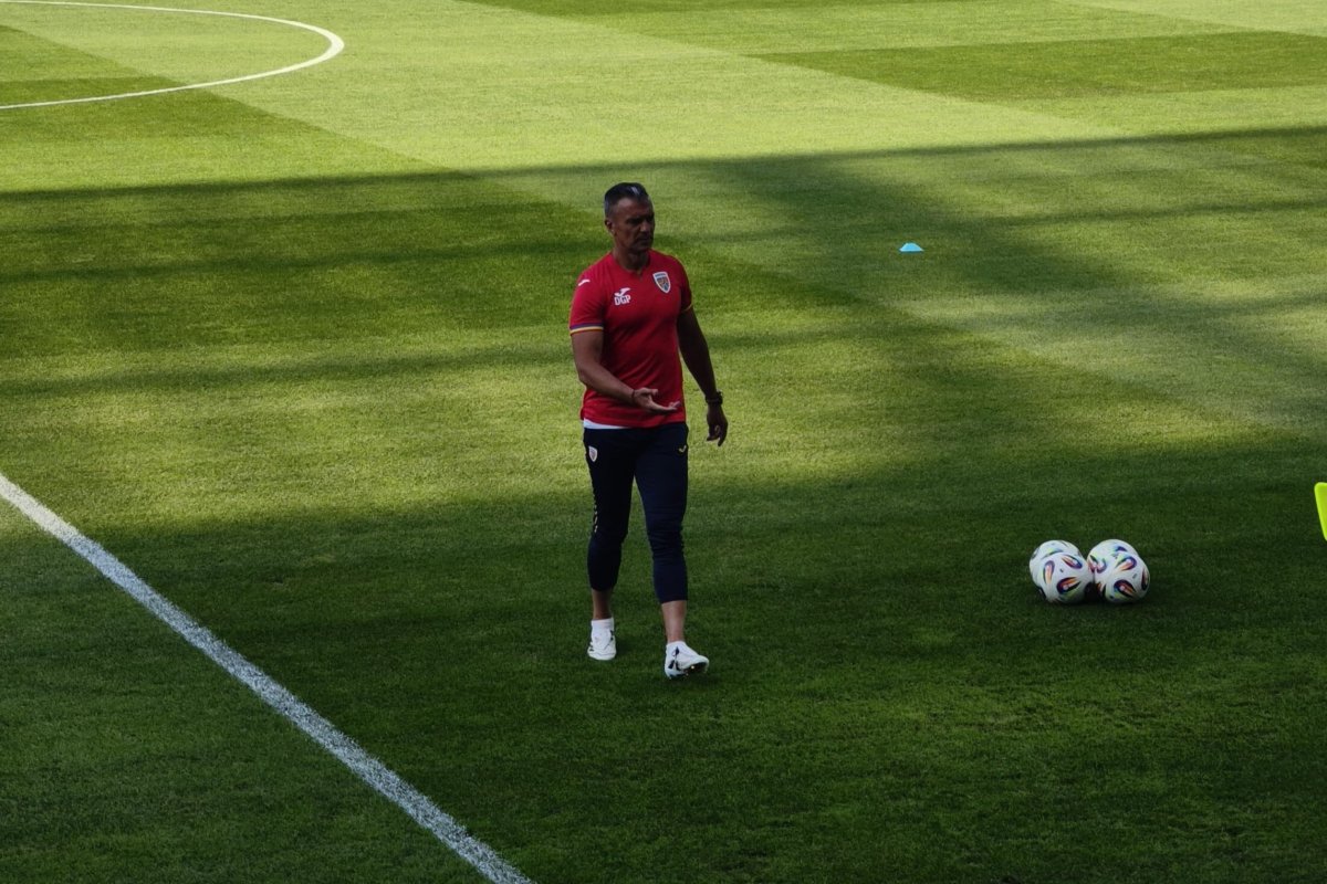 Pancu, la antrenamentul naționalei U21