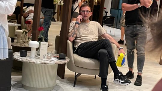 Moment jenant cu Adrian Mutu, Bogdan Lobonț și Cosmin Contra, la Cluj! Ce au pățit foștii mari internaționali ai României