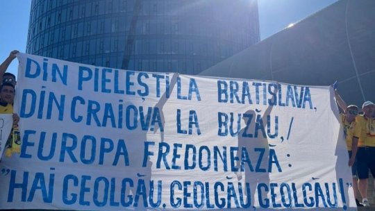 Bratislava, locul unde românii dau naștere poveștilor de succes! Suporterii nu l-au uitat pe eroul Geolgău și momentul său de glorie din 1983