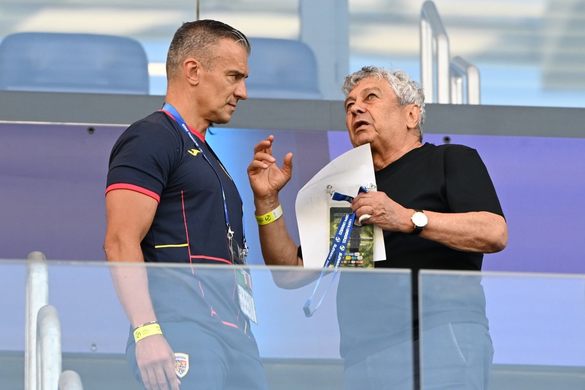 Mircea Lucescu a fost prezent la meciurile naționalei U21 din Slovacia