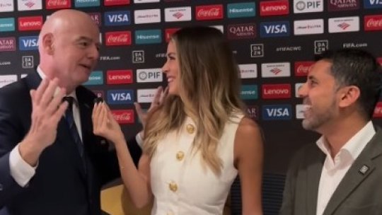 Cea mai cunoscută prezentatoare TV a întors privirile la Campionatul Mondial al Cluburilor