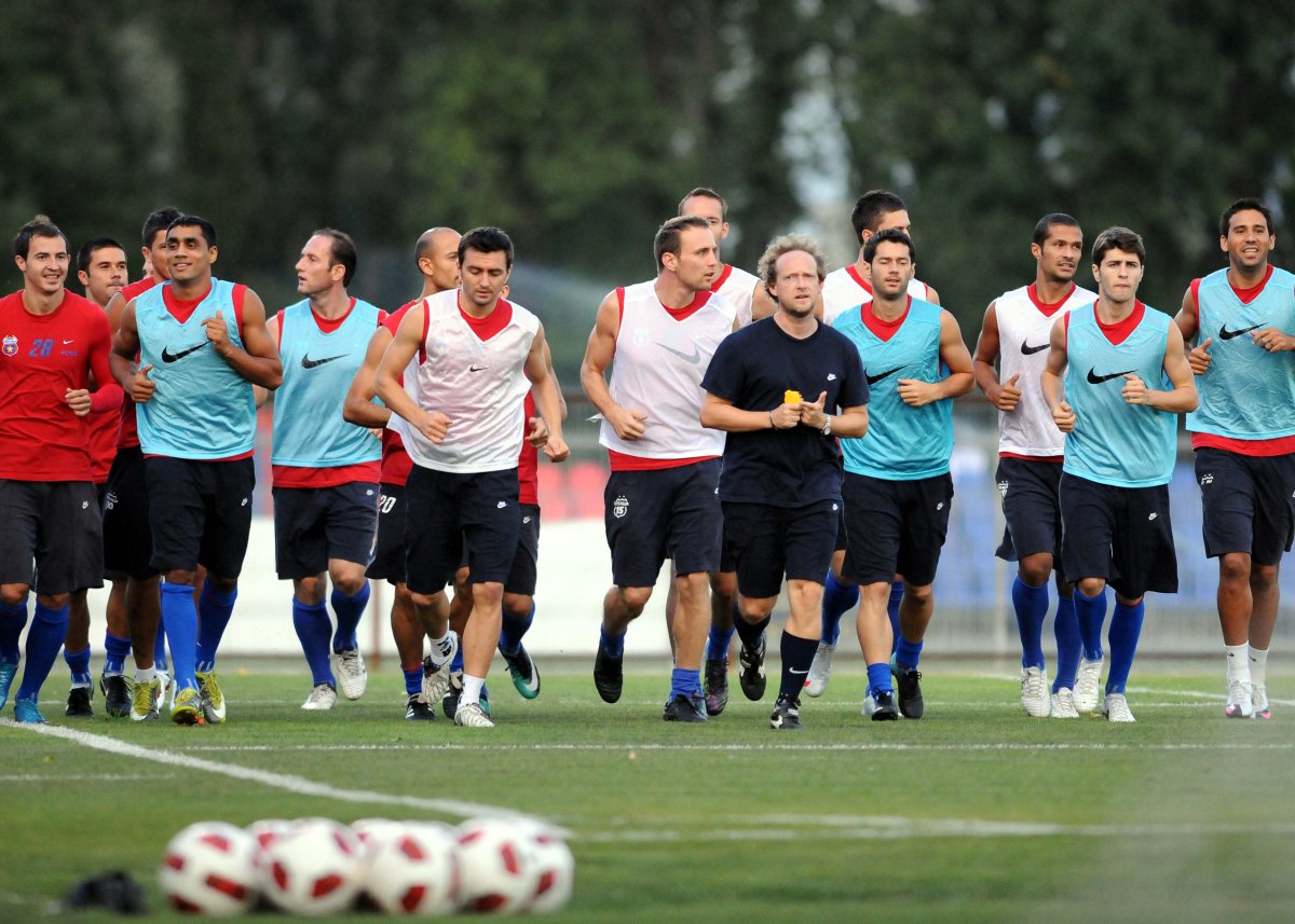 Răduț, la unul dintre primele antrenamente alături de FCSB, în vara lui 2010