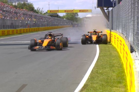 George Russell a câștigat Marele Premiu al Canadei! Dezastru la McLaren: Norris a vrut să-l depășească pe Piastri și a intrat în parapet