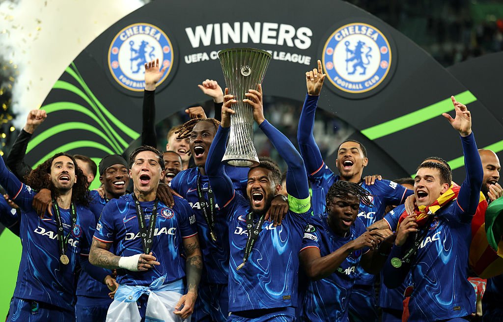 Chelsea a cucerit UEFA Conference League în 2025, acesta fiind singurul trofeu obținut de londonezi după ce clubul a fost preluat de Todd Boehly