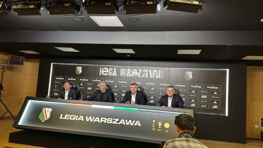 Edi Iordănescu, prezentat oficial de Legia Varșovia. ”Timpul este cel mai mare inamic al meu”