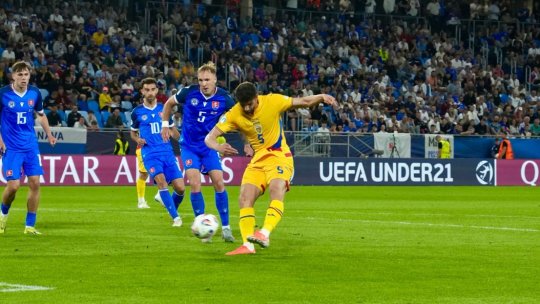 Slovacia U21 - România U21 2-1. Tricolorii mici pierd și al treilea meci de la Euro 2025