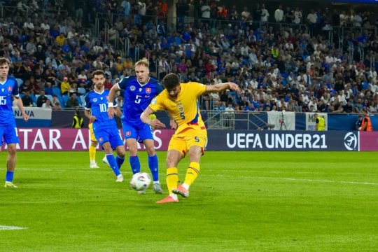 Slovacia U21 - România U21 2-1. Tricolorii mici pierd și al treilea meci de la Euro 2025