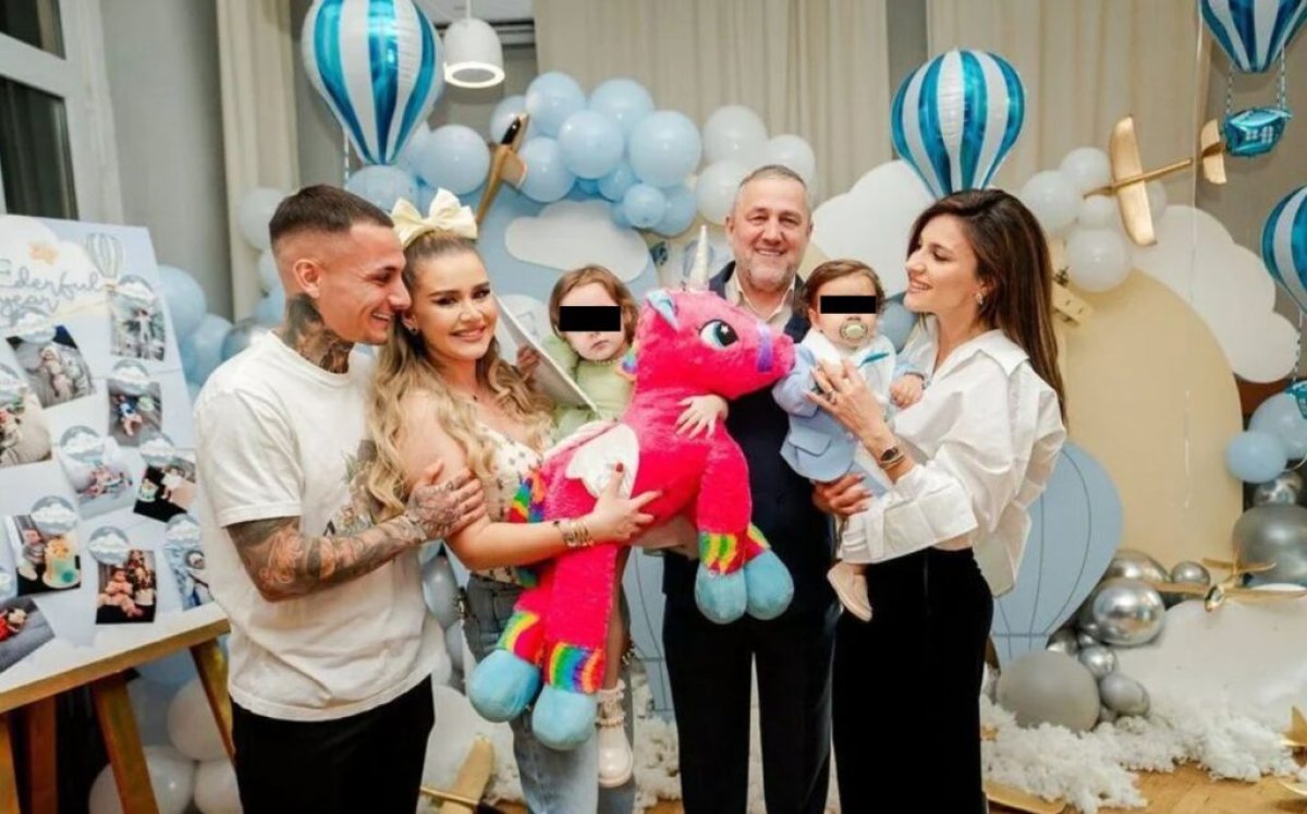 Mihai Rotaru și soția lui, Irina, sunt nașii de botez ai băiețelului cuplului Alex și Alesia Mitriță, Aris Mina