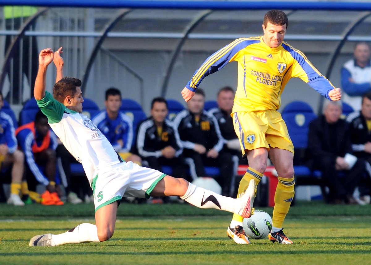 Imagine din meciul jucat pe 21 martie 2012, între Petrolul și Concordia Chiajna