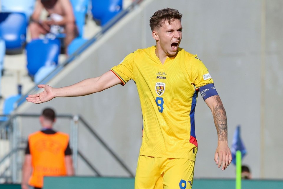 Louis Munteanu, dezamăgit de parcursul României U21 la Euro: ”Am eșuat cu toții”