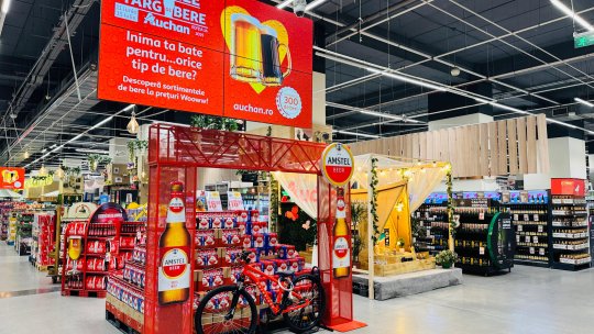 Fie că e fotbal, tenis sau Formula 1, la Târgul de Bere Auchan găsești băutura perfectă pentru fiecare repriză (P)