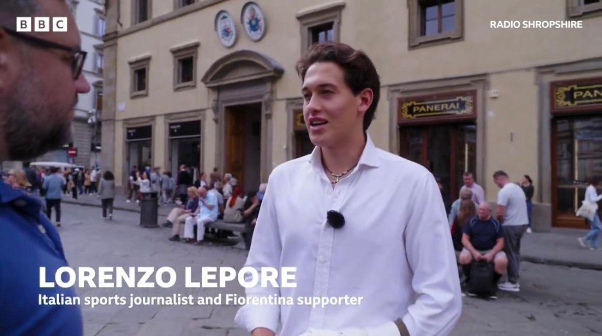 Jurnalistul sportiv Lorenzo Lepore
