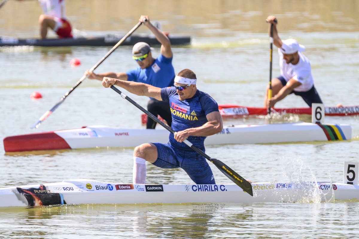 Cătălin Chirilă a câștigat aurul la Campionatul European! Canotistul a avut o prestație excepțională