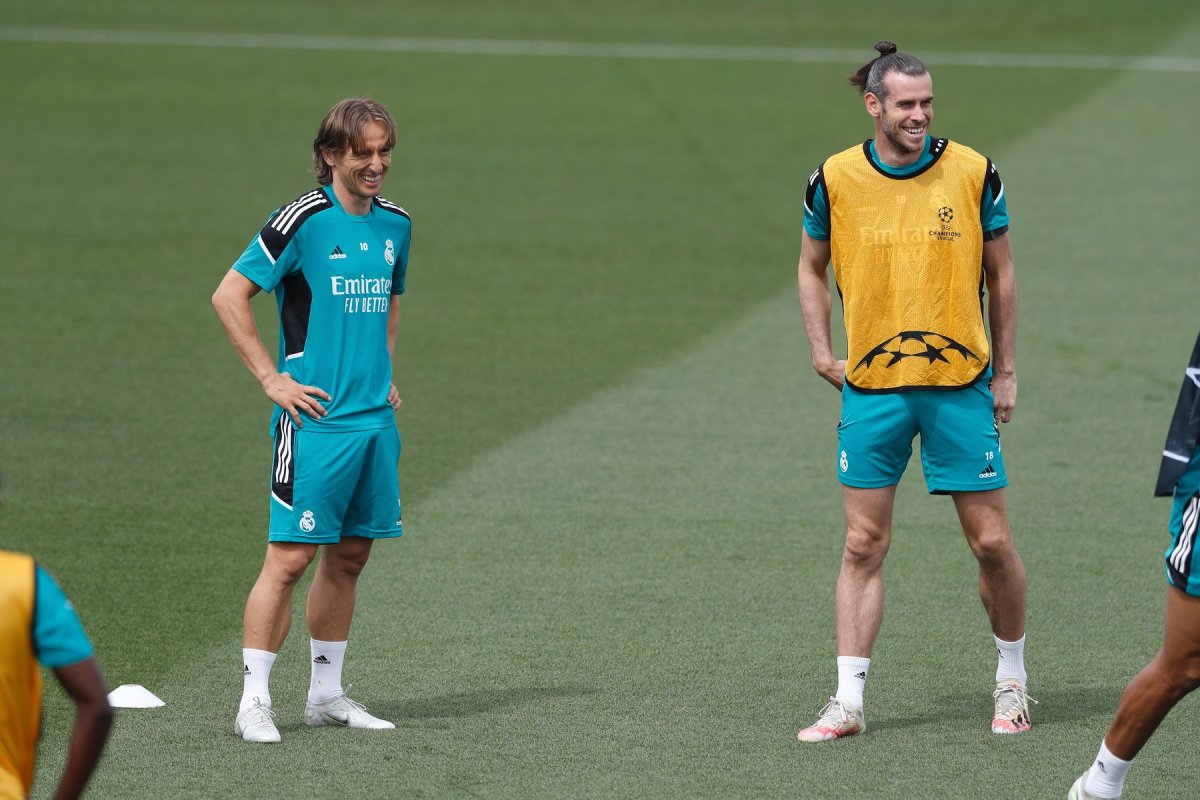 Bale și Modric, pe vremea când amândoi jucau pentru Real Madrid