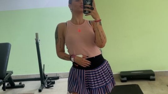 ”Rebela tenisului românesc” se iubește cu un fotbalist. Primele imagini cu cei doi