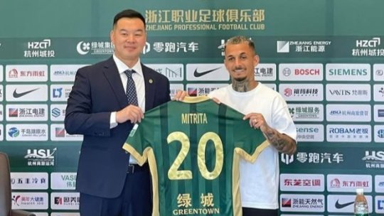 OFICIAL | Alex Mitriță a fost prezentat de noua echipă la scurt timp după ce Universitatea Craiova și-a luat rămas bun