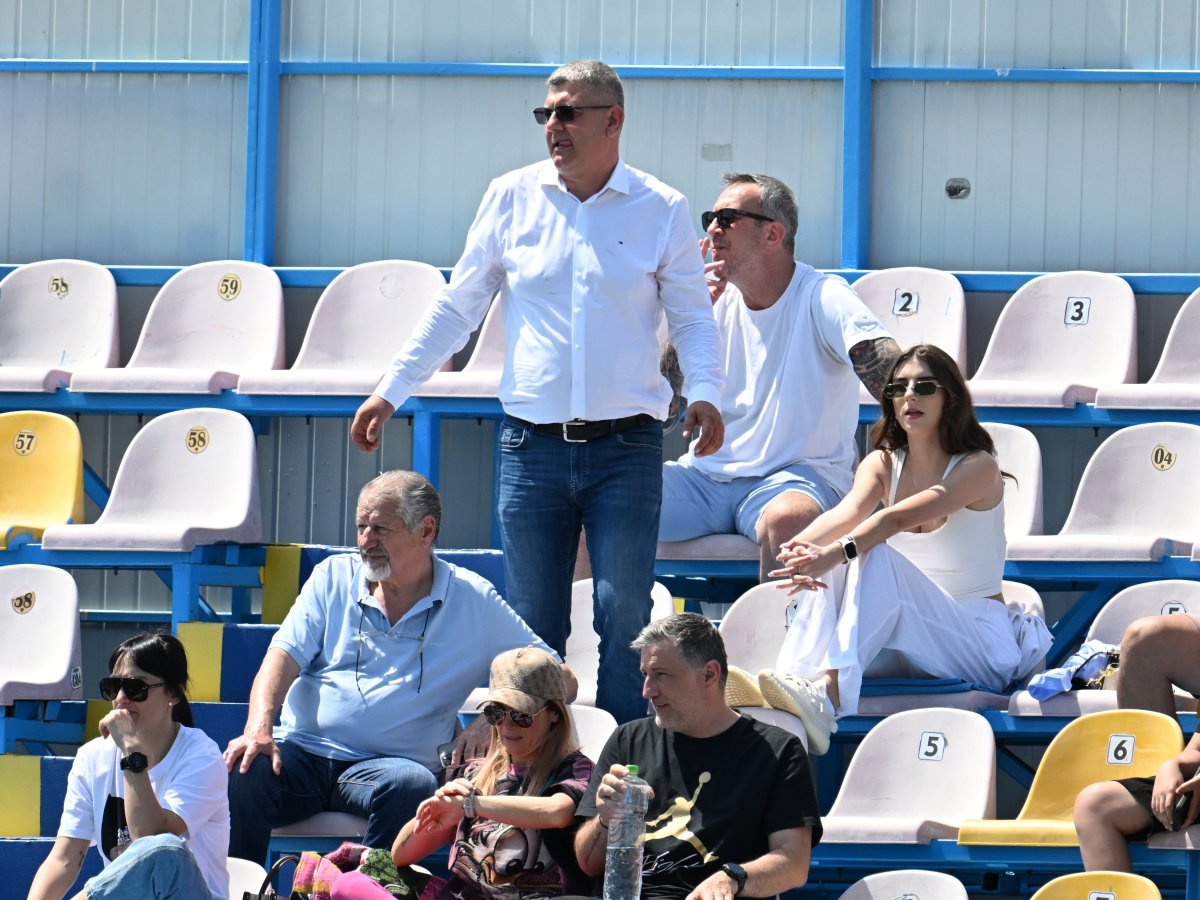 Bogdan Bălănescu, în tribunele arenei din Voluntari