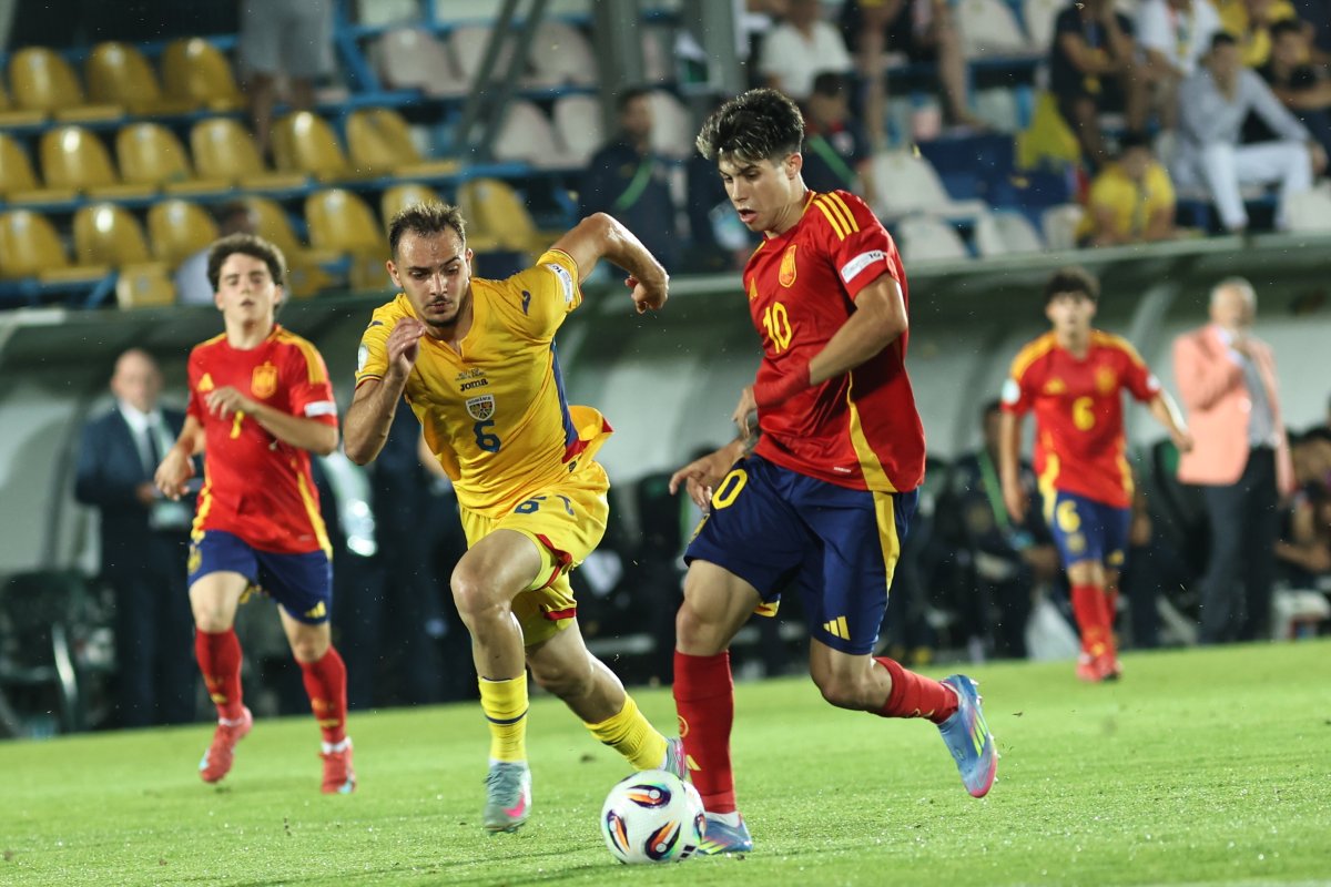 Mario Bărăitaru a jucat în toate cele patru meciuri ale naționalei de la Euro U19