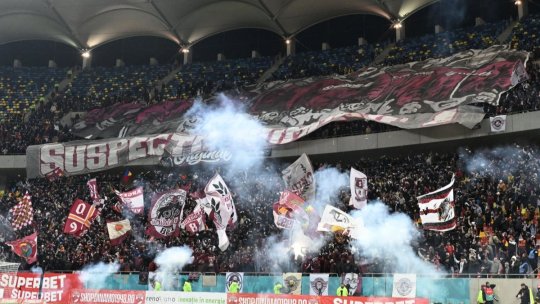 ”Cadou” pentru banner? Gafă de comunicare: fanii Rapidului au fost trimiși pe un stadion care nu mai există de doi ani