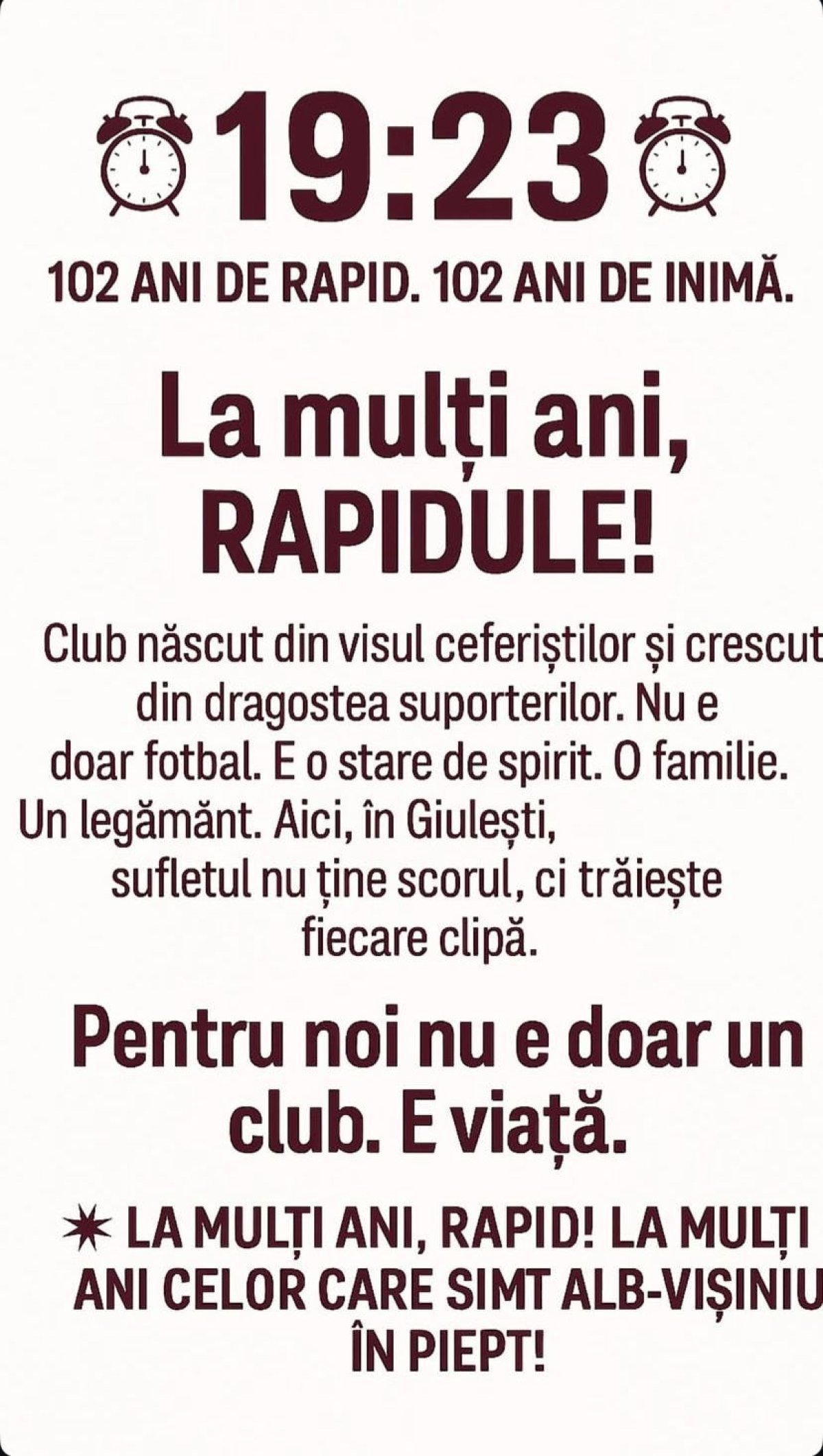 Mesajul special adresat fanilor rapidiști de către jucătorul pe care ei l-au apreciat așa mult